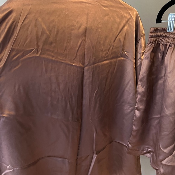 Clementine Organic Silk Sleepwear Set - Picture 4 of 7